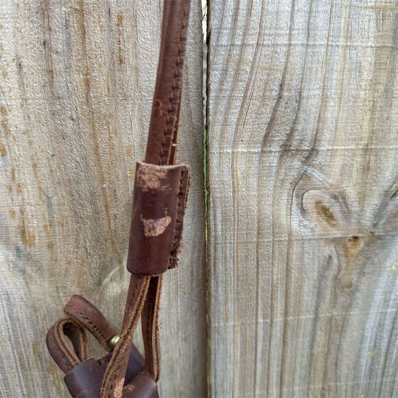 Jesslyn Blake Beige Canvas Leather Crossbody Messenger Bag Unisex - Picture 5 of 15